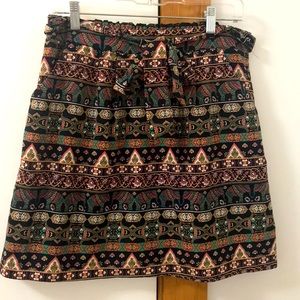 Large Women’s print skirt
